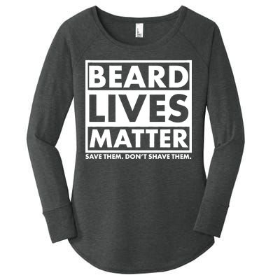 Beard Lives Matter Women's Perfect Tri Tunic Long Sleeve Shirt