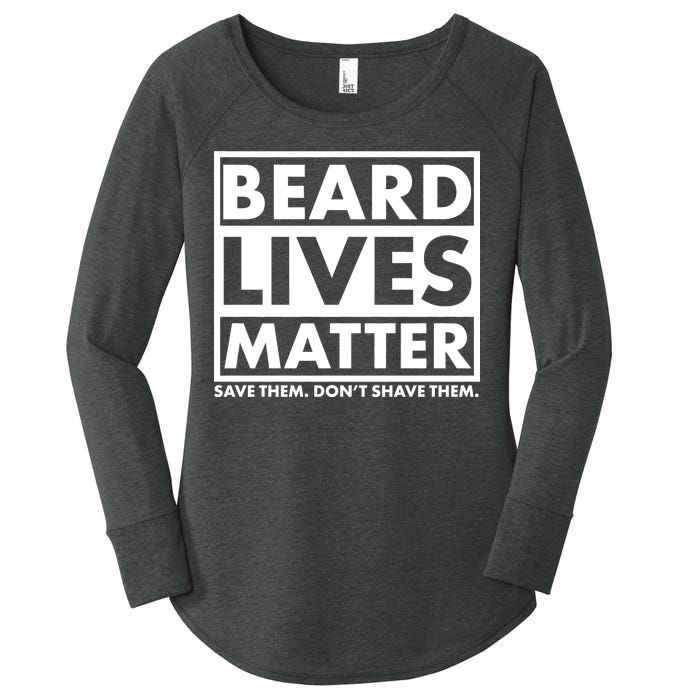 Beard Lives Matter Women's Perfect Tri Tunic Long Sleeve Shirt