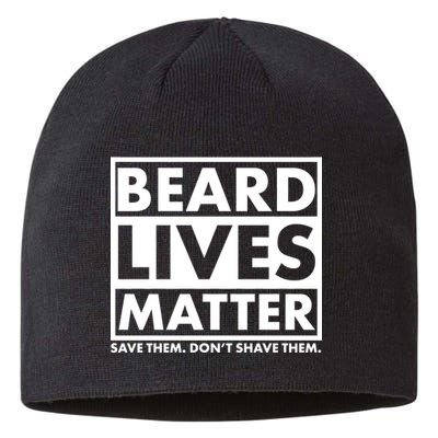 Beard Lives Matter Sustainable Beanie