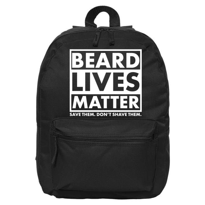 Beard Lives Matter 16 in Basic Backpack