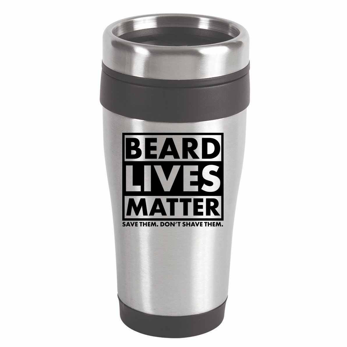 Beard Lives Matter 16oz Travel Tumbler