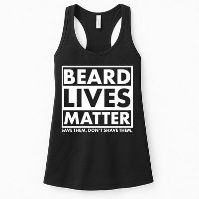 Beard Lives Matter Womens Tank Top