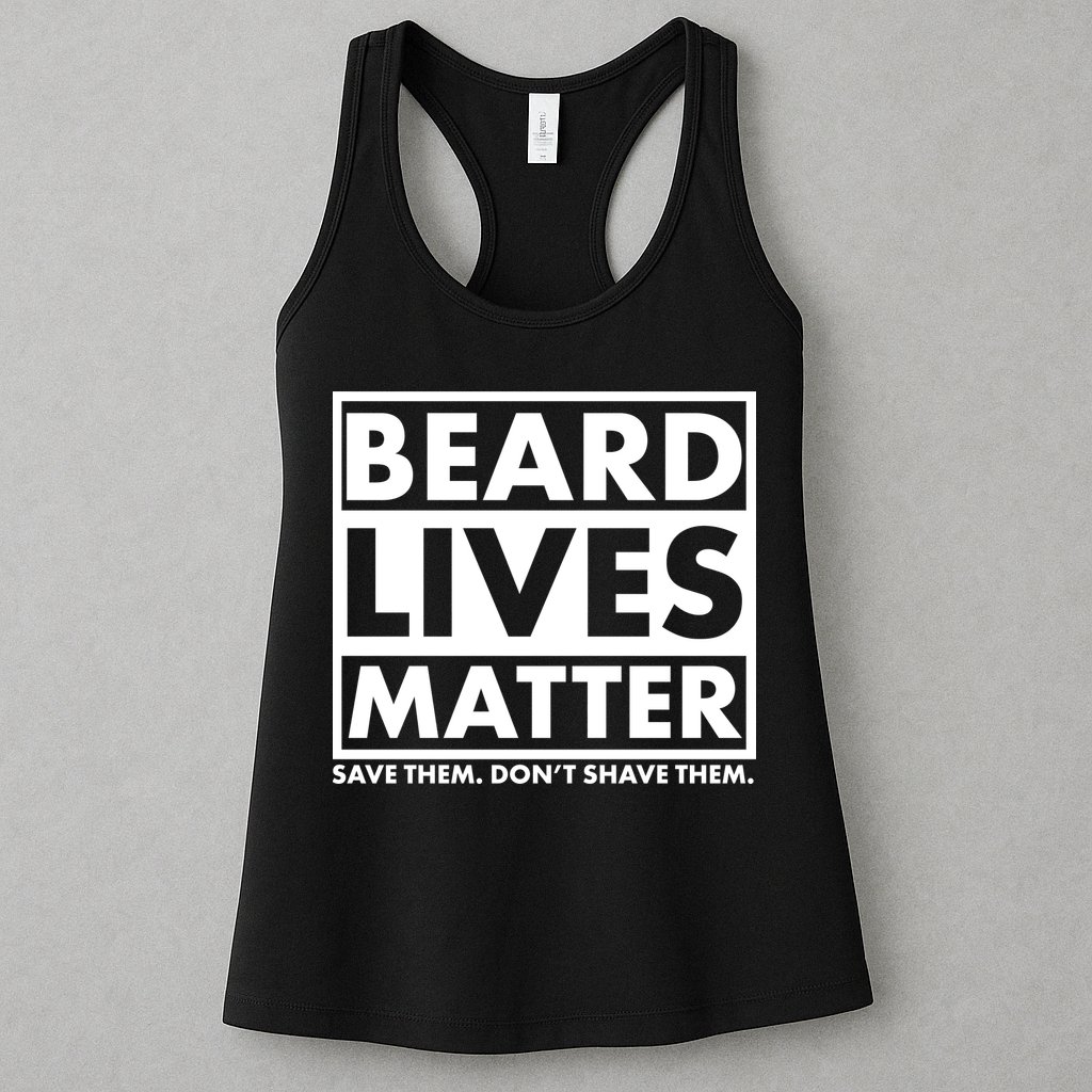 Beard Lives Matter Womens Tank Top