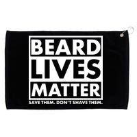 Beard Lives Matter Grommeted Golf Towel