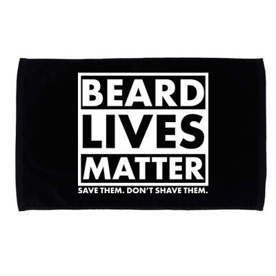 Beard Lives Matter Microfiber Hand Towel