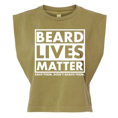 Beard Lives Matter Garment-Dyed Women's Muscle Tee