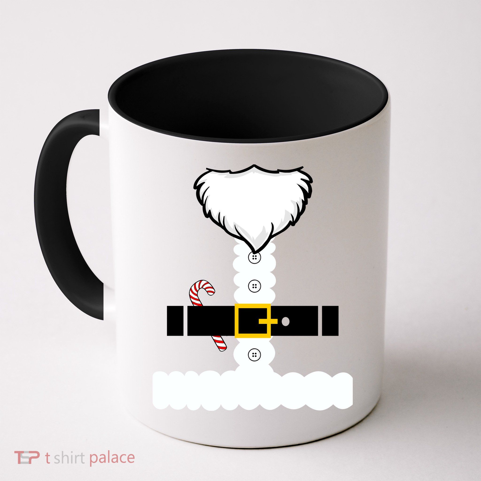 Beard Santa Claus Costume Suit Coffee Mug