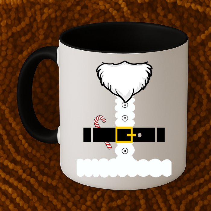 Beard Santa Claus Costume Suit Mug