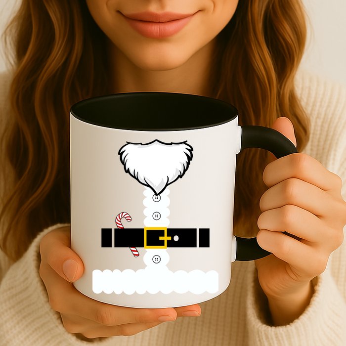 Beard Santa Claus Costume Suit Mug