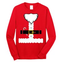 Beard Santa Claus Costume Suit Long Sleeve Shirt