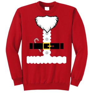 Beard Santa Claus Costume Suit Sweatshirt