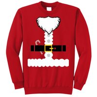 Beard Santa Claus Costume Suit Sweatshirt