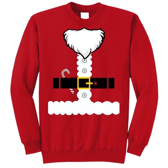 Beard Santa Claus Costume Suit Sweatshirt