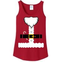 Beard Santa Claus Costume Suit Ladies Essential Tank