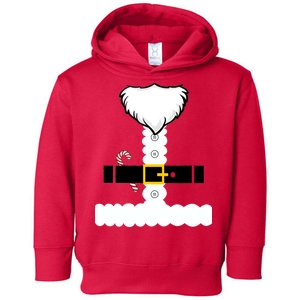 Beard Santa Claus Costume Suit Toddler Hoodie