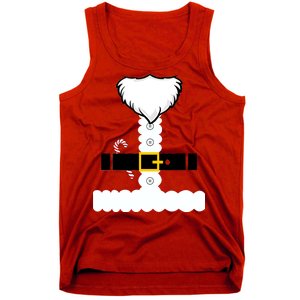 Beard Santa Claus Costume Suit Tank Top