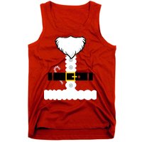 Beard Santa Claus Costume Suit Tank Top