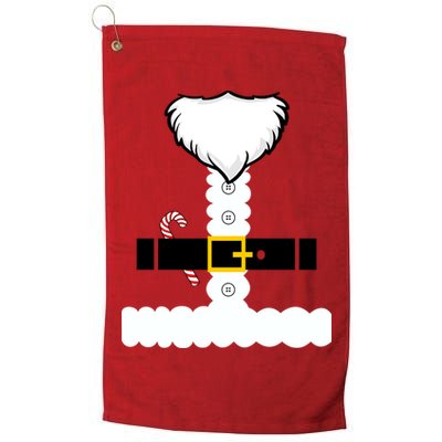 Beard Santa Claus Costume Suit Golf Towel