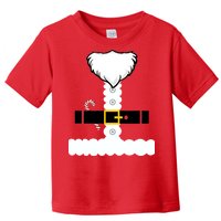 Beard Santa Claus Costume Suit Toddler T-Shirt