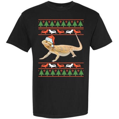 Bearded Dragon Christmas Garment-Dyed Heavyweight T-Shirt