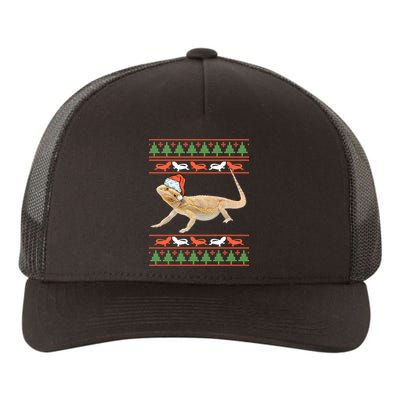 Bearded Dragon Christmas Yupoong Adult 5-Panel Trucker Hat