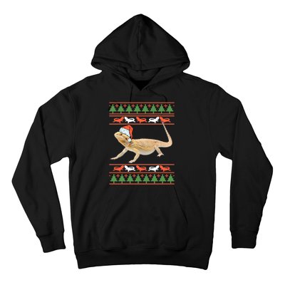 Bearded Dragon Christmas Hoodie