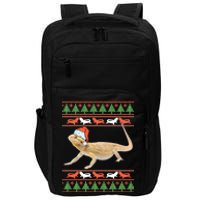 Bearded Dragon Christmas Impact Tech Backpack