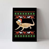 Bearded Dragon Christmas Canvas