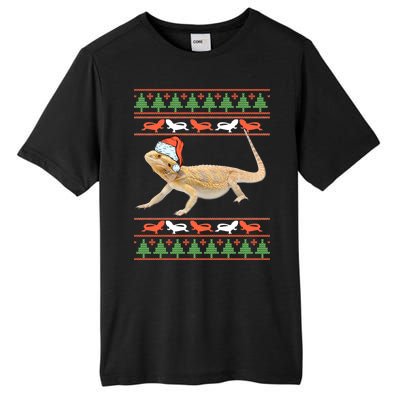 Bearded Dragon Christmas Tall Fusion ChromaSoft Performance T-Shirt