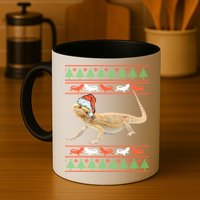 Bearded Dragon Christmas Mug