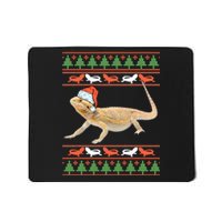 Bearded Dragon Christmas Mousepad