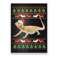 Bearded Dragon Christmas Poster