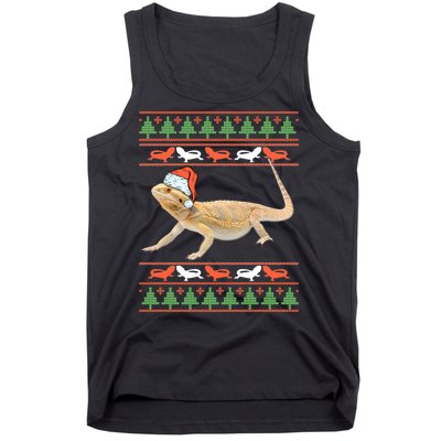 Bearded Dragon Christmas Tank Top