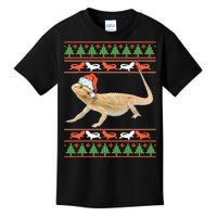 Bearded Dragon Christmas Kids T-Shirt