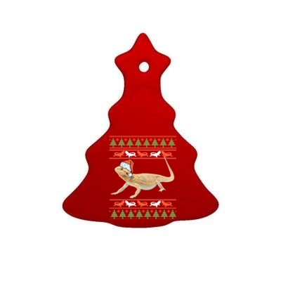 Bearded Dragon Christmas Ceramic Tree Ornament