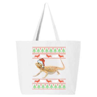 Bearded Dragon Christmas 25L Jumbo Tote