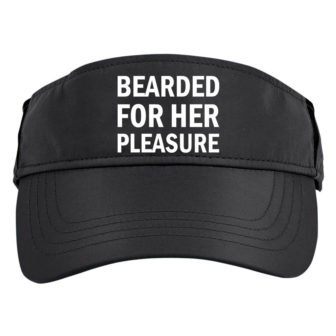 Bearded For Her Pleasure Adult Drive Performance Visor