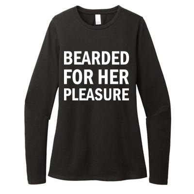 Bearded For Her Pleasure Womens CVC Long Sleeve Shirt