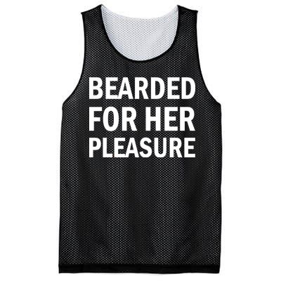 Bearded For Her Pleasure Mesh Reversible Basketball Jersey Tank