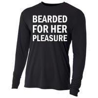 Bearded For Her Pleasure Cooling Performance Long Sleeve Crew