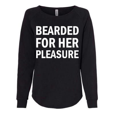 Bearded For Her Pleasure Womens California Wash Sweatshirt