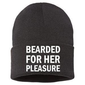 Bearded For Her Pleasure Sustainable Knit Beanie