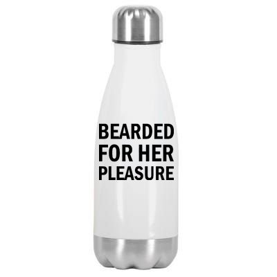 Bearded For Her Pleasure Stainless Steel Insulated Water Bottle