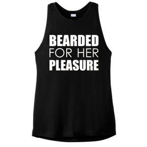 Bearded For Her Pleasure Beard Ladies PosiCharge Tri-Blend Wicking Tank