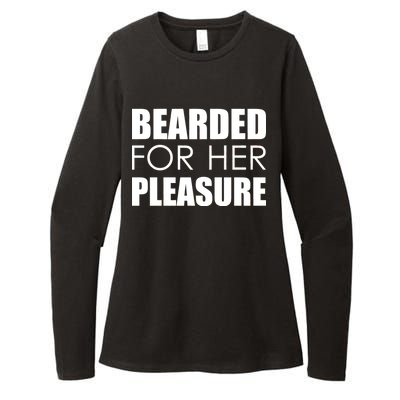 Bearded For Her Pleasure Beard Womens CVC Long Sleeve Shirt