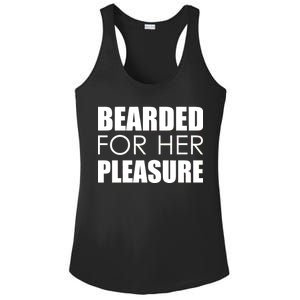 Bearded For Her Pleasure Beard Ladies PosiCharge Competitor Racerback Tank