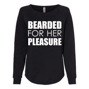 Bearded For Her Pleasure Beard Womens California Wash Sweatshirt