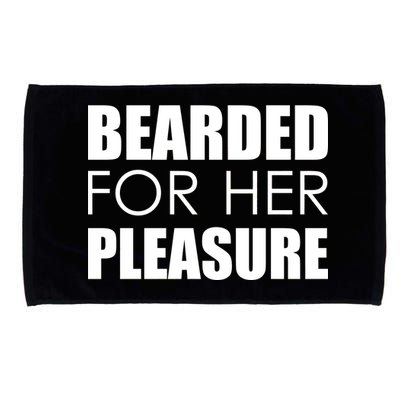 Bearded For Her Pleasure Beard Microfiber Hand Towel