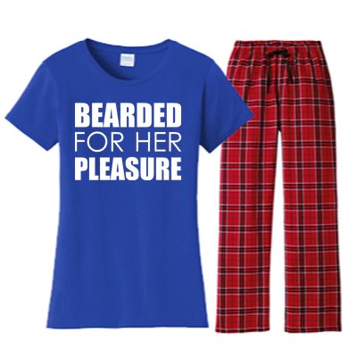 Bearded For Her Pleasure Beard Women's Flannel Pajama Set