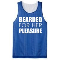 Bearded For Her Pleasure Beard Mesh Reversible Basketball Jersey Tank